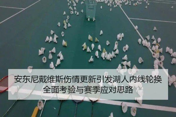 安东尼戴维斯伤情更新引发湖人内线轮换全面考验与赛季应对思路